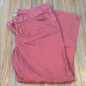 LOFT Boyfriend Croppes Pants